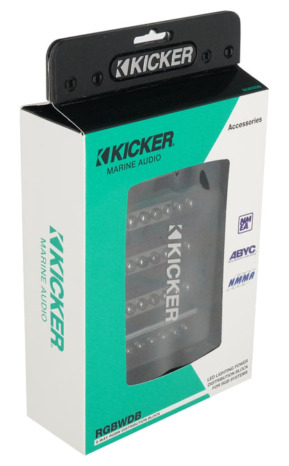 Kicker 51RGBWDB RGB/RGBW Marine Distribution Block for MSRGBW LED Wire RGBWDB