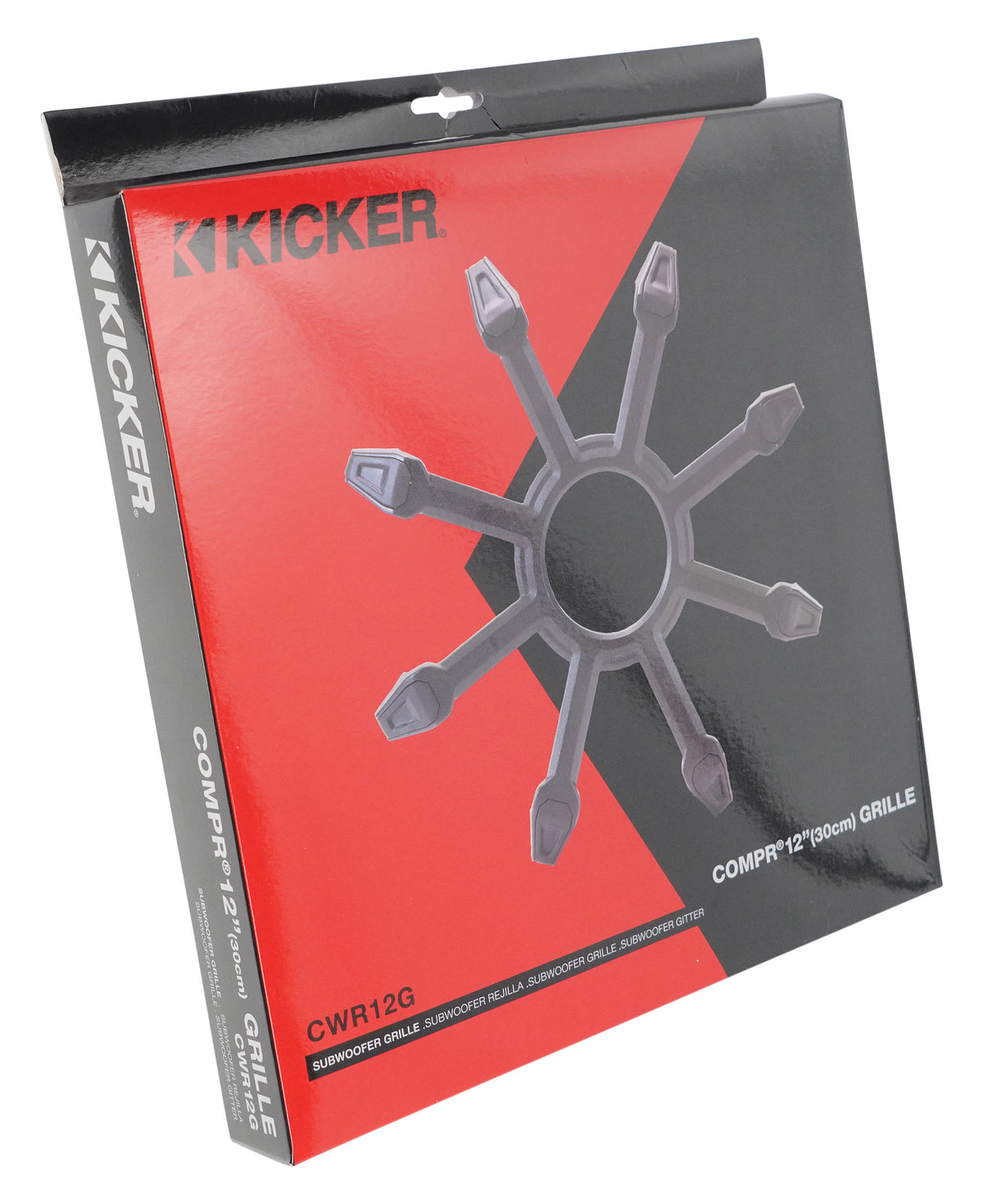 Kicker 43CWR12G 12" Car Subwoofer Grille For CompR/CompRT/CompC Sub CWR12G