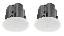 2 JBL Control 414C/T 4" Commercial 70v/8-ohm Ceiling Speakers For Restaurant/Bar