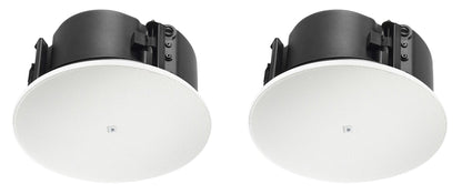6) JBL Control 424LP 4" 70v/16-ohm Commercial In-Ceiling Speakers+Square Grilles