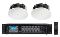 Control 426LP Ceiling Speakers + RCS180-6 6-Zone Amplifier