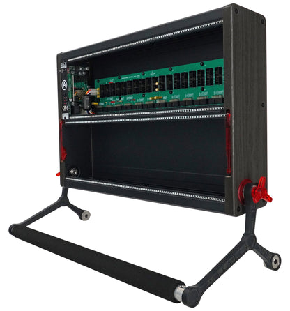 Arturia RackBrute 6U NOIR Armored EuroRack Security Carrier Case - 176 HP