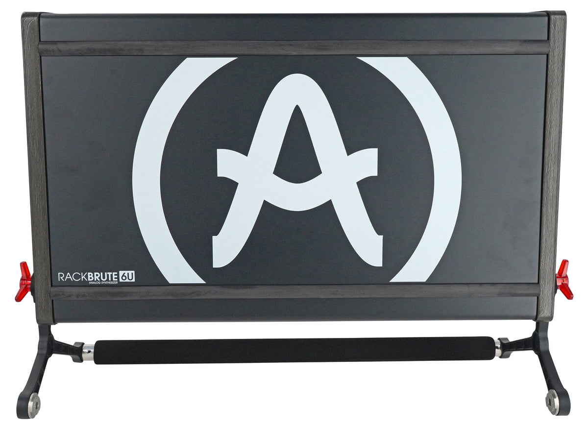 Arturia RackBrute 6U NOIR Armored EuroRack Security Carrier Case - 176 HP