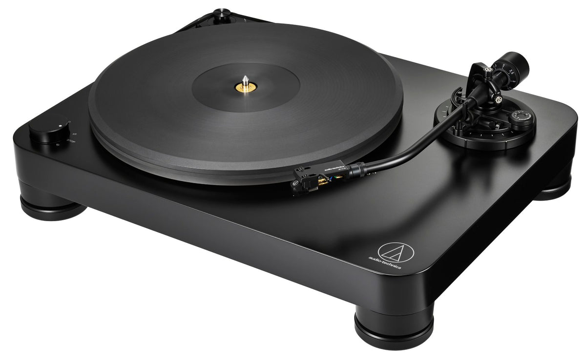 Audio Technica AT-LP7X Fully Manual Belt-Drive Turntable+RCA Cable+Adapter+Cover