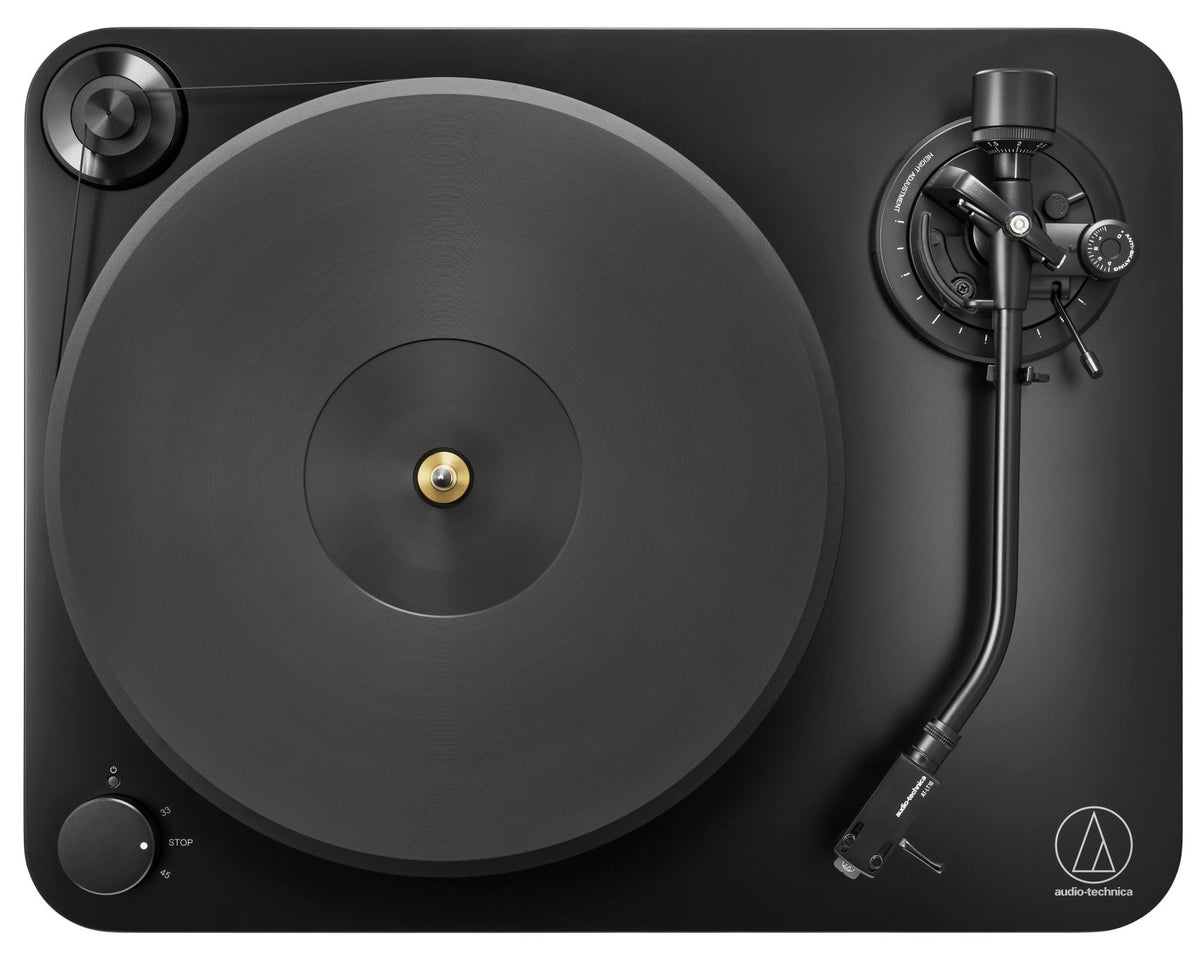 Audio Technica AT-LP7X Fully Manual Belt-Drive Turntable+RCA Cable+Adapter+Cover