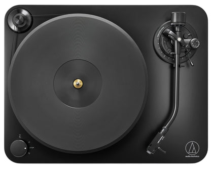 Audio Technica AT-LP7X Fully Manual Belt-Drive Turntable+RCA Cable+Adapter+Cover