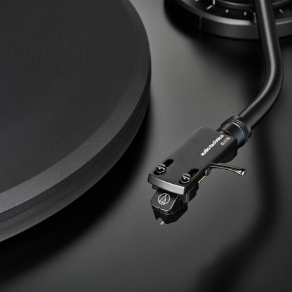Audio Technica AT-LP7X Fully Manual Belt-Drive Turntable+RCA Cable+Adapter+Cover