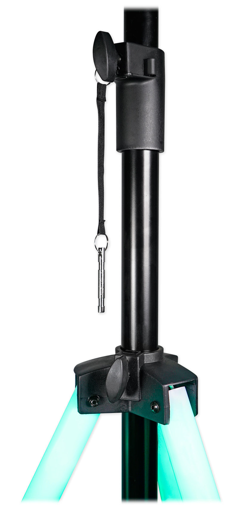 American DJ CSL100 Color Stand LED Tripod Speaker Stand w/Color LED's + Remote