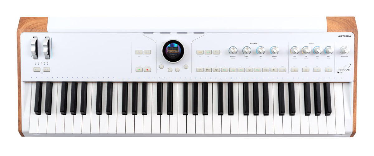 Arturia ASTROLAB 61 Key Stage Keyboard w/MIDI DIN I/O, USB-C+Software