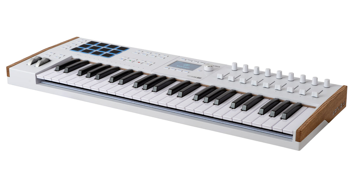 Arturia KEYLAB 49-Key Mk3 White USB Midi Keyboard Controller+Abletone Live Lite