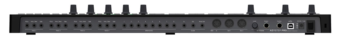 Arturia KEYSTEP PRO Black Polyphonic Sequencing Midi/USB Keyboard Controller