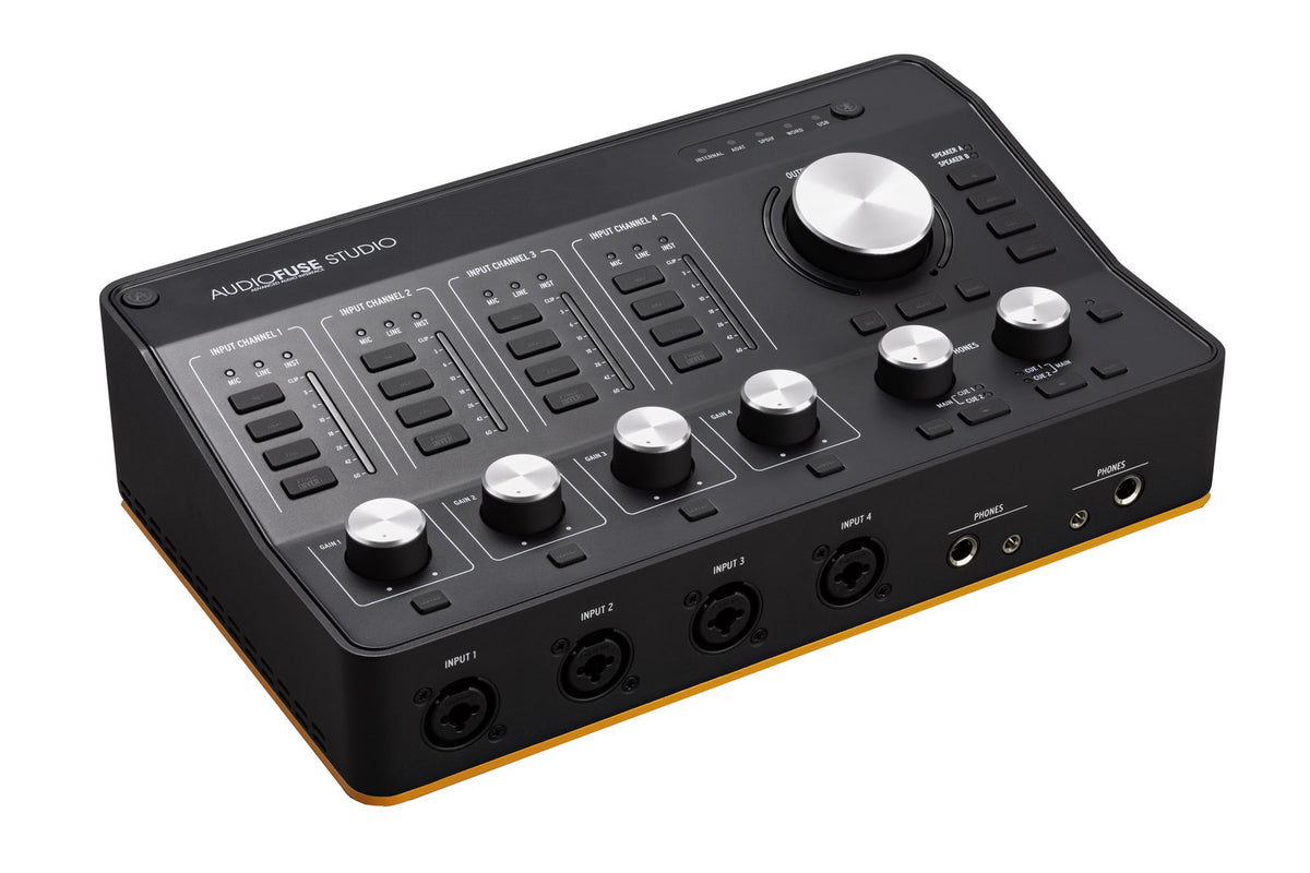 Arturia AUDIOFUSE Studio Desktop Audio Recording Interface, 4) Preamps+Bluetooth