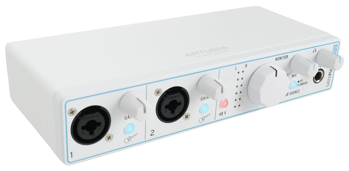 Arturia Minifuse 2 OTG Audio Recording Interface, Bus-Powered / 192 kHz / 24 bit