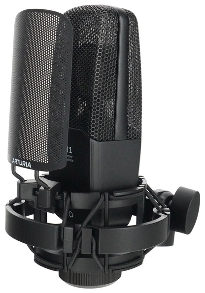 Arturia MiniFuse Recording Pack w/Interface+Microphone+Headphones+Cable in Black