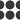 (6) JBL MTC-416BG Round Black Grilles for Control 416 In-Celing Speakers