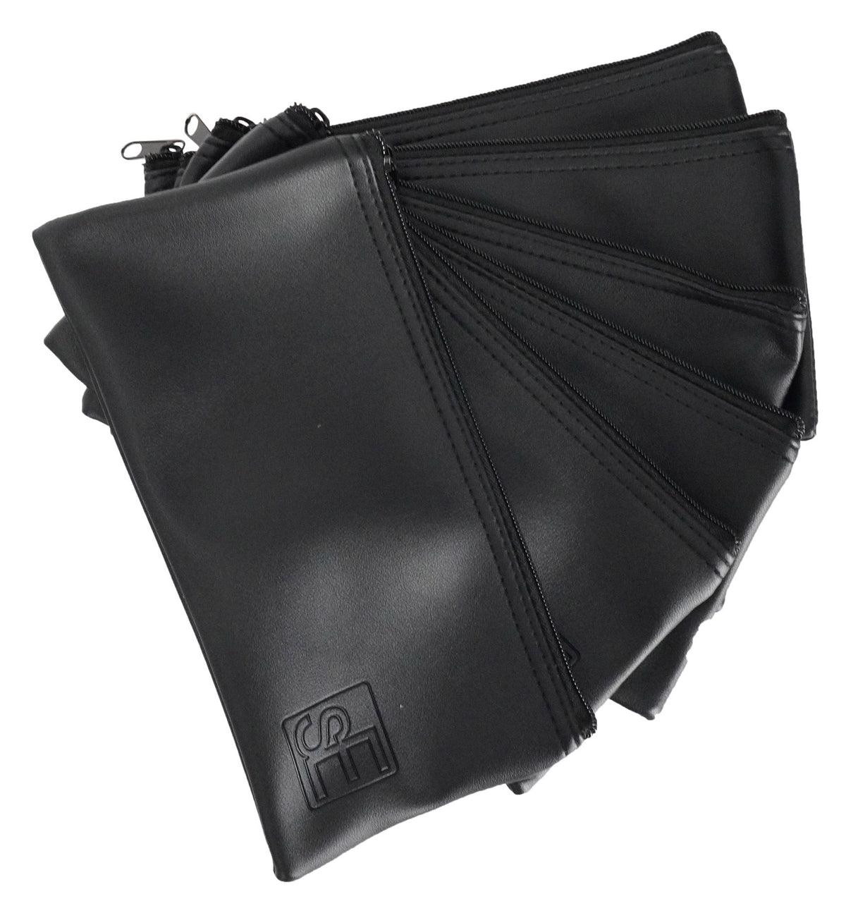 MP02-6P Leatherette Microphone Pouches