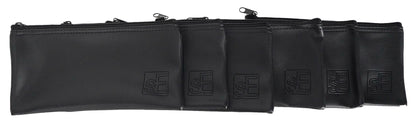 MP02-6P Leatherette Microphone Pouches