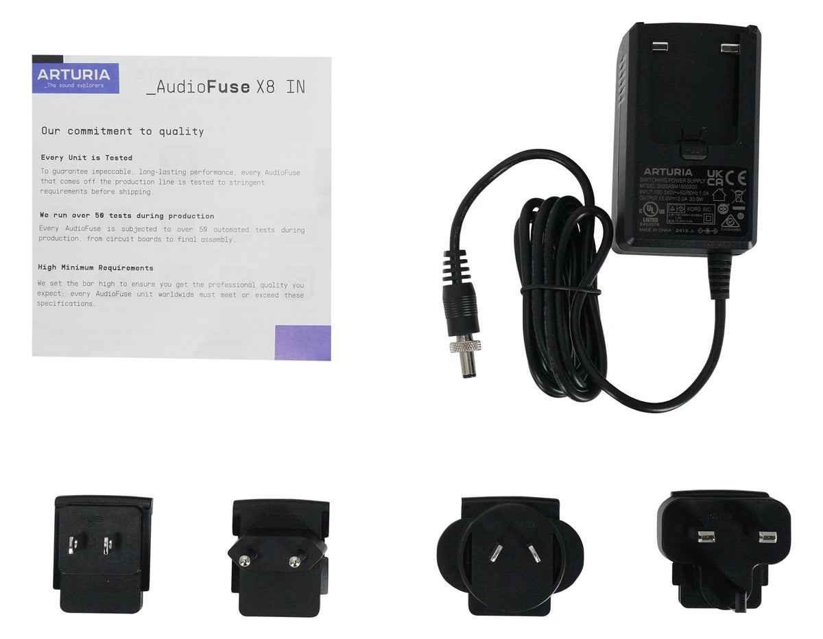 Arturia AUDIOFUSE X8 IN Add 8 Line Inputs to Audio Interfaces, 24-bit 96 kHz