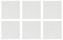 (6) JBL MTC-416SG White Square Grilles for Control 416 In-Celing Speakers