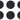(6) JBL MTC-414BG Round Black Grilles for Control 412 / 414 Ceiling Speakers
