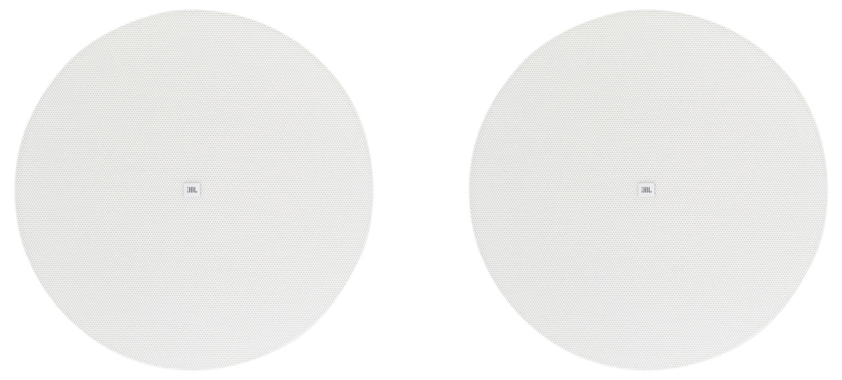 Pair JBL MTC-416WG Weatherized Magnetic White Grilles for Control 416 Speakers