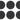 (6) JBL MTC-418BG Round Black Grilles for Control 418 In-Celing Speakers