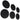 (6) JBL MTC-418BG Round Black Grilles for Control 418 In-Celing Speakers