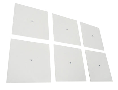 (6) JBL MTC-416SG White Square Grilles for Control 416 In-Celing Speakers