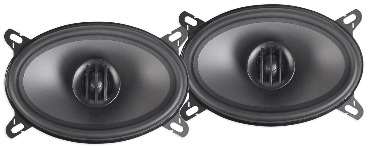 Pair MTX THUNDER46 4x6" 160 Watt 2-Way Coaxial Car Audio Speakers