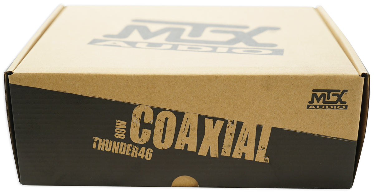Pair MTX THUNDER46 4x6" 160 Watt 2-Way Coaxial Car Audio Speakers