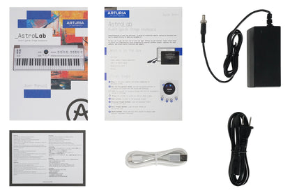 Arturia ASTROLAB 61 Key Stage Keyboard w/MIDI DIN I/O, USB-C+Software