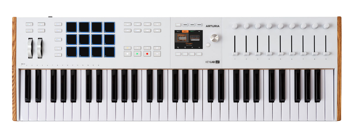 Arturia KEYLAB 61-Key Mk3 Black USB Midi Keyboard Controller+Abletone Live Lite