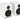 2) Rockville APM5W v2 5.25" Active Powered Studio Monitor Speakers USB+Bluetooth