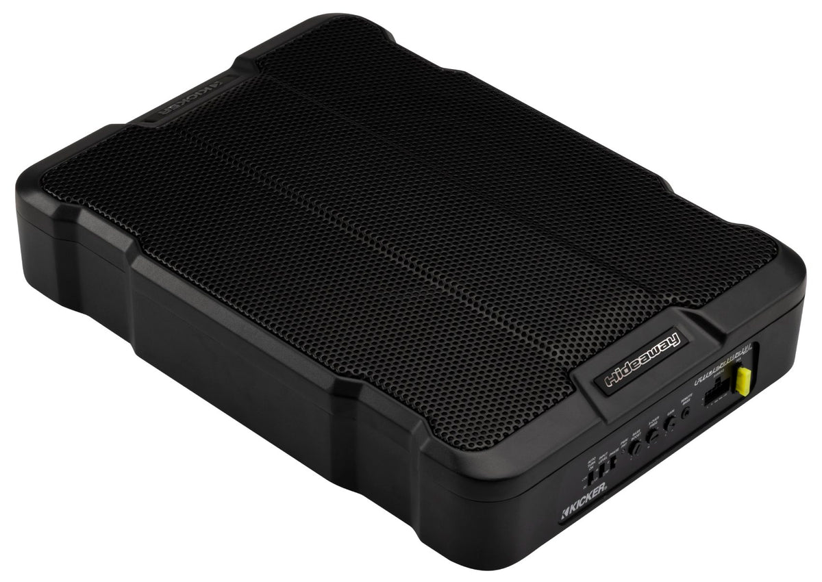 Kicker 51HS12 12" 230 Watt RMS Powered Hideaway Compact Underseat Subwoofer HS12