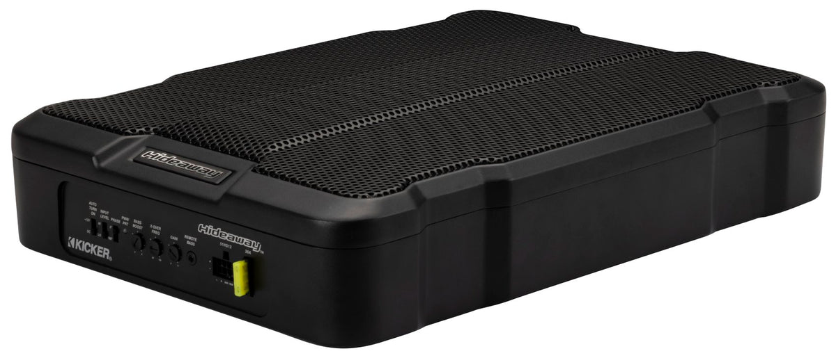 Kicker 51HS12 12" 230 Watt RMS Powered Hideaway Compact Underseat Subwoofer HS12