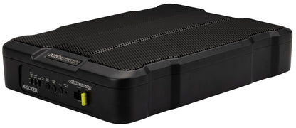 Kicker 51HS12 12" 230 Watt RMS Powered Hideaway Compact Underseat Subwoofer HS12