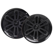 Pair MB Quart NF1-116SB 6.5" 2-Way Ultra Slim Speakers For RV, UTV, Marine Black