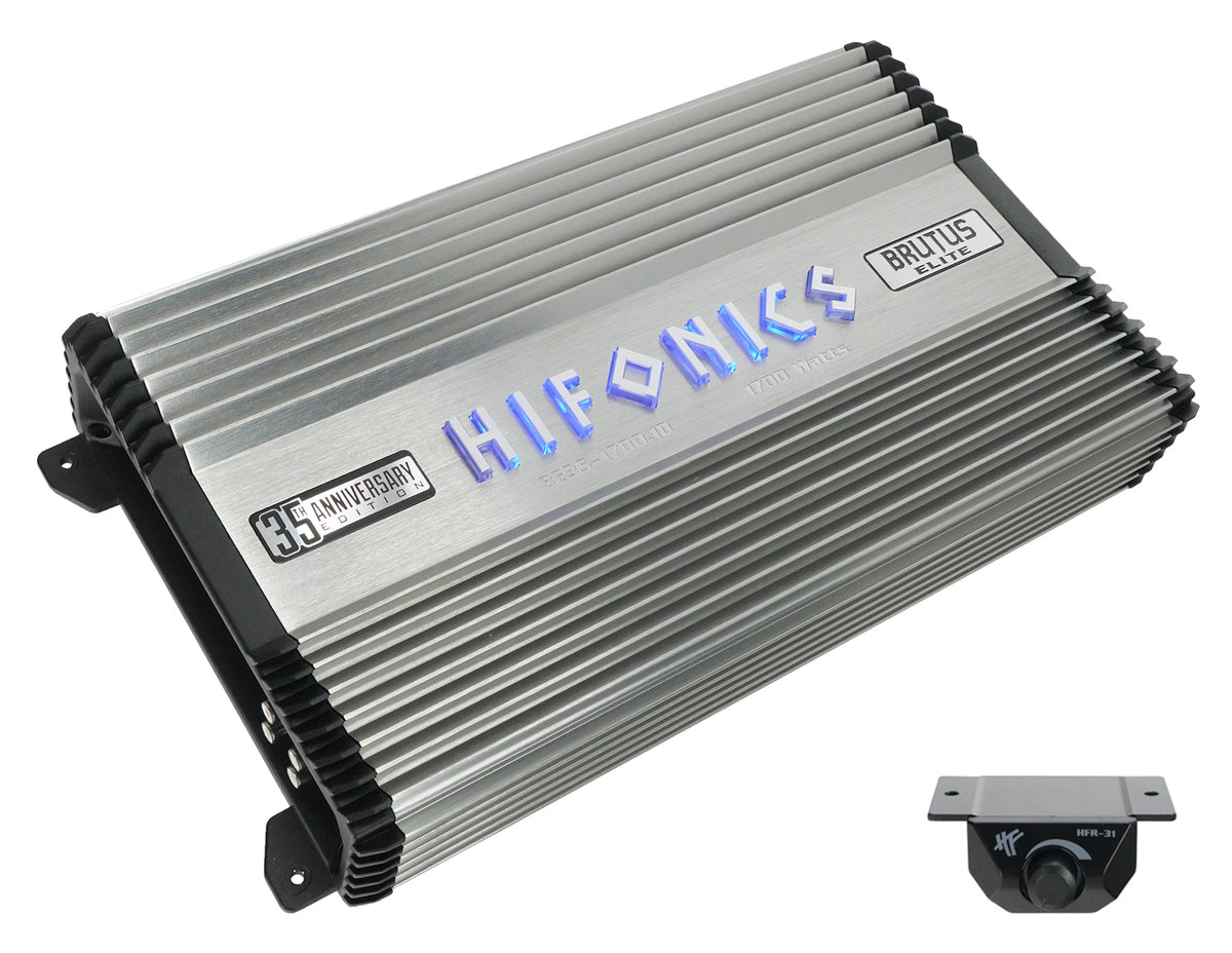 Hifonics BE35-1700.1D 1700 Watt Mono Amplifier Super D Class 1-Ohm Car Audio Amp
