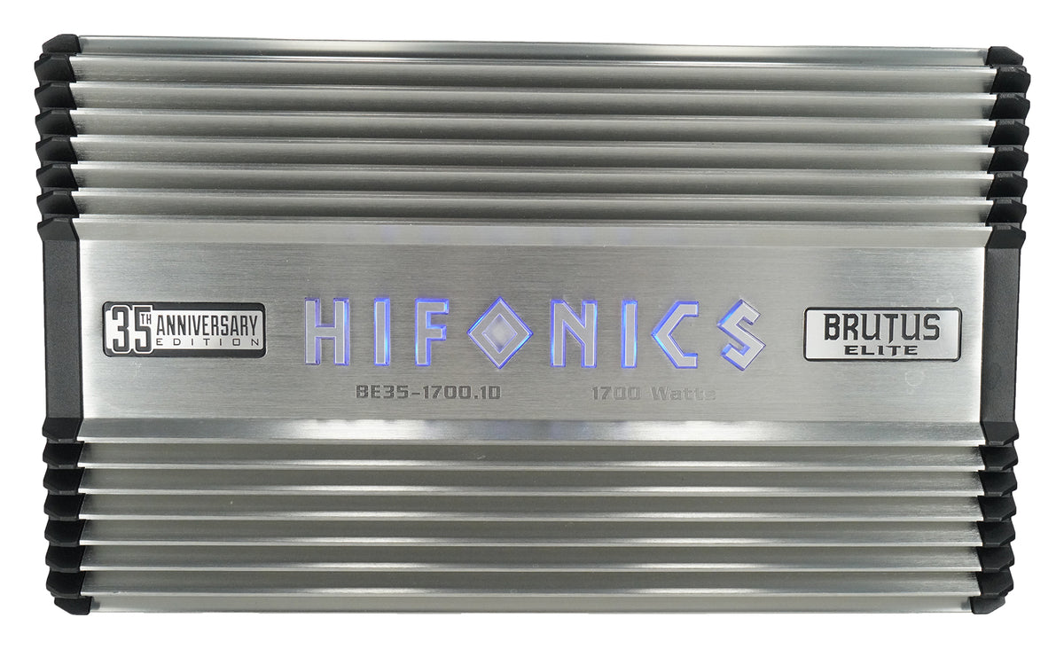 Hifonics BE35-1700.1D 1700 Watt Mono Amplifier Super D Class 1-Ohm Car Audio Amp