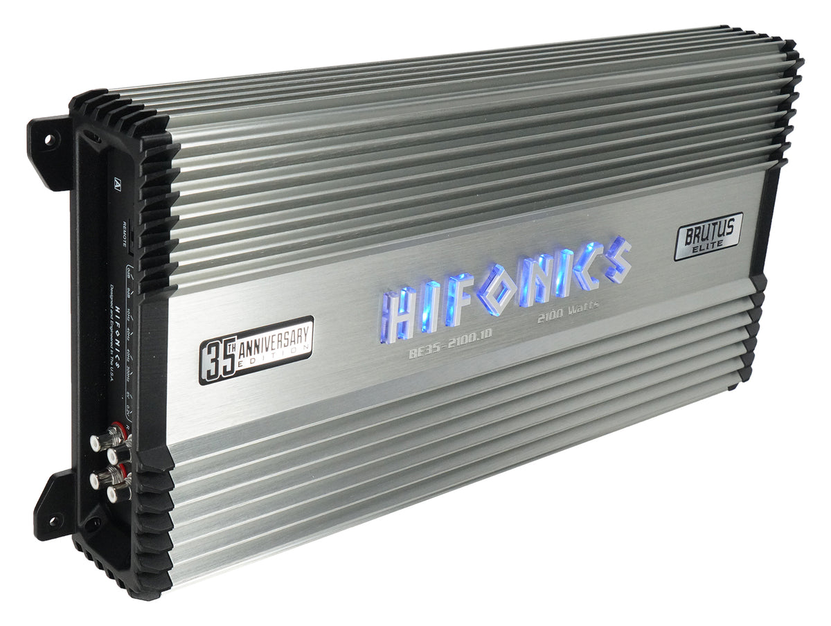 Hifonics BE35-2100.1D 2100 Watt Mono Amplifier Super D Class 1-Ohm Car Audio Amp