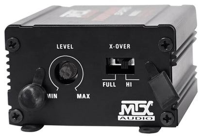 MTX MUD50.2 100 Watt RMS 2-Channel Amplifier Amp+Portable Bluetooth Home Speaker