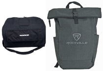 Mackie Travel Speaker Bag Soft Cover for SRM350-V2 or C200+Laptop Backpack