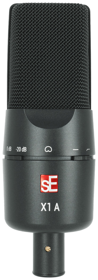 Mackie DLZ Creator Digital Mixer for Recording Podcasting+SE Electronics Mic