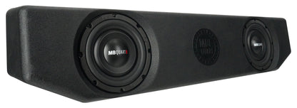MB Quart MBQJT-SUB-1 Dual 8" Underseat Subwoofer For 2020-2025 Jeep Gladiator JT