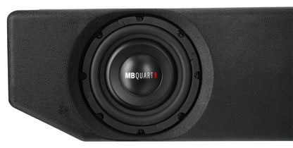 MB Quart MBQJT-SUB-1 Dual 8" Underseat Subwoofer For 2020-2025 Jeep Gladiator JT