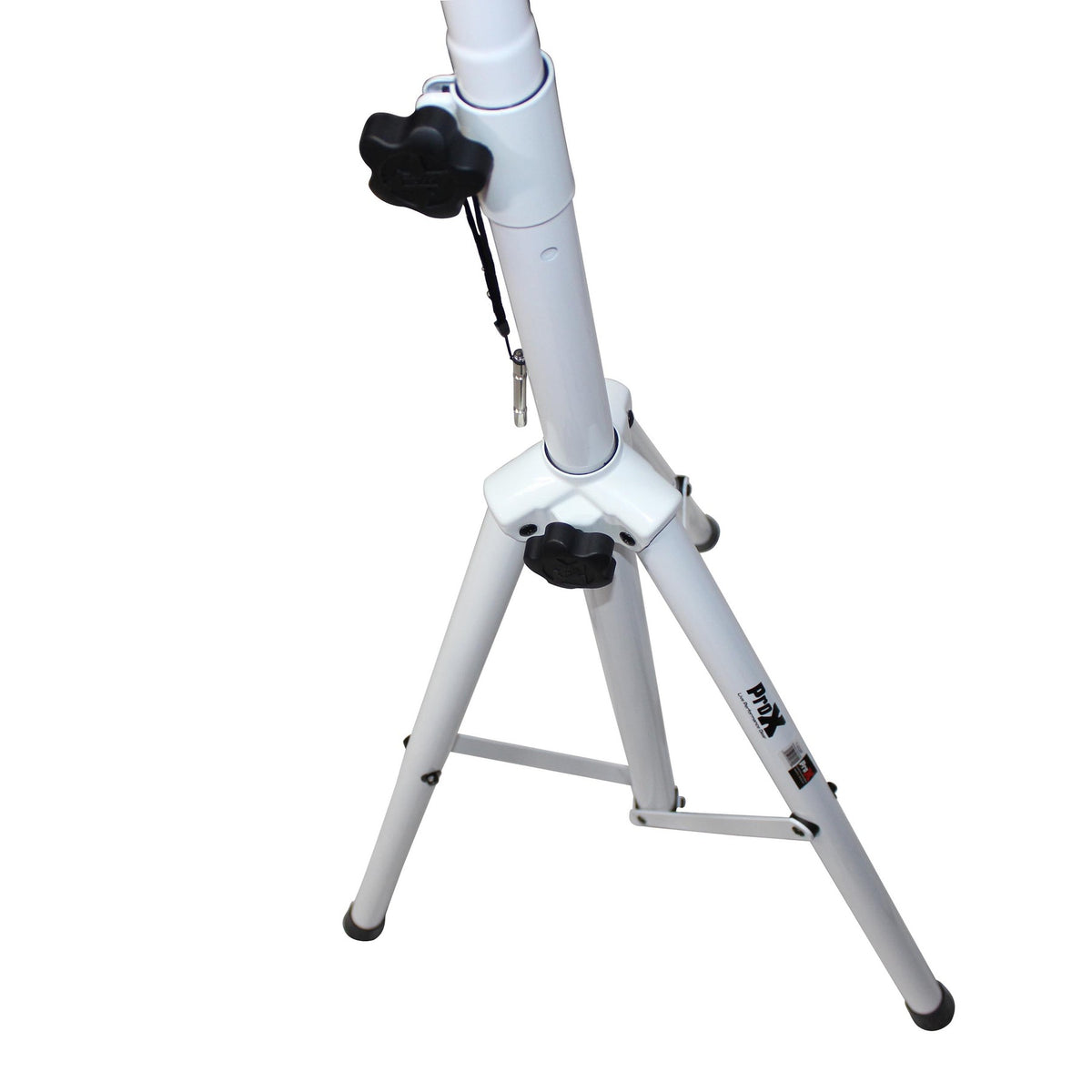 ProX T-SS28P Set of 2 White Cloud Series Speaker Tripod Stands with 4-7ft Height