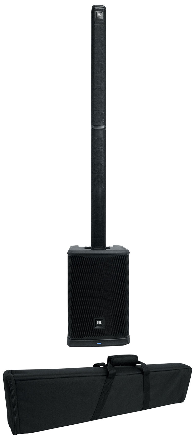 JBL PRX ONE 2000w Powered Column DJ PA Speaker+Subwoofer+Audio Technica Mic