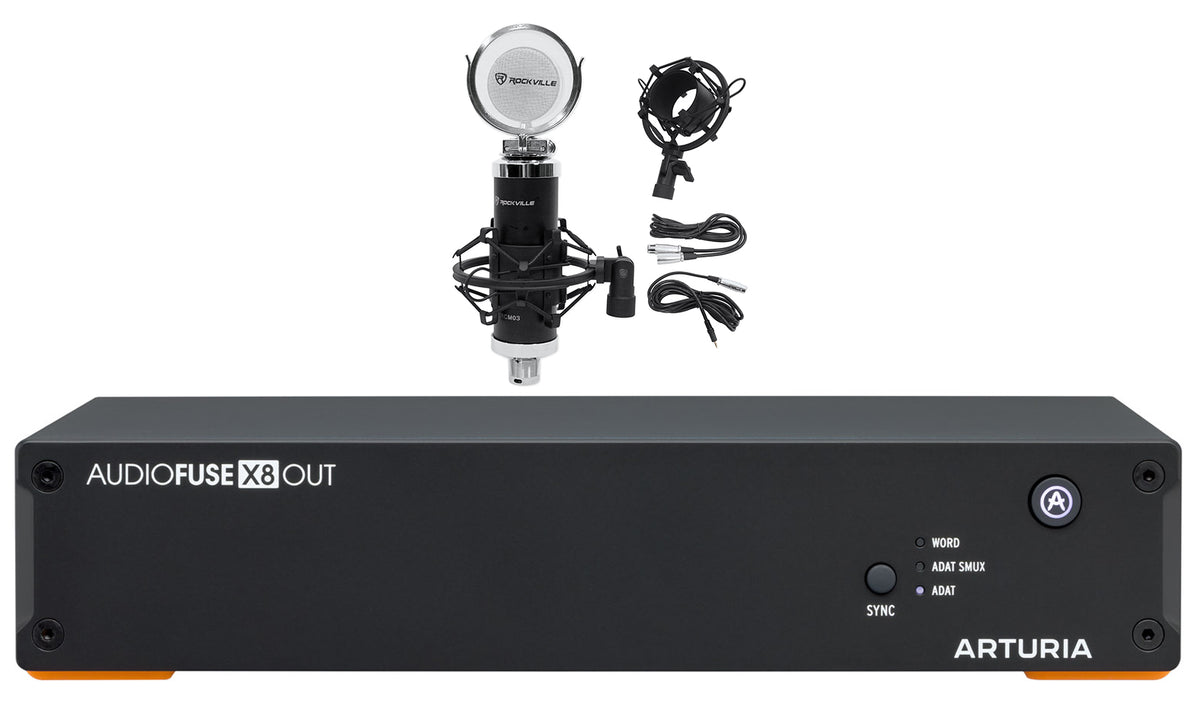 AUDIOFUSE X8 OUT + RCM03