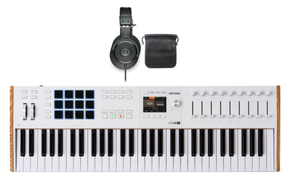 KEYLAB Mk3 61 White + ATH-M30X
