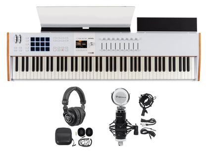 KEYLAB Mk3 88 White+PRO-M50+RCM03